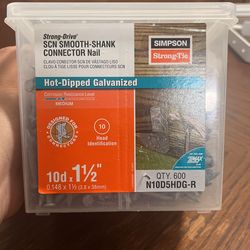 Simpson Strong tie Scan Smooth-Shank Connector Nail