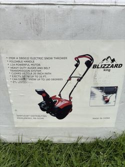 Snow Thrower 