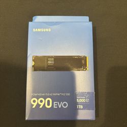 New Samsung 990 EVO SSD 1TB. Shoot Me Offer! 
