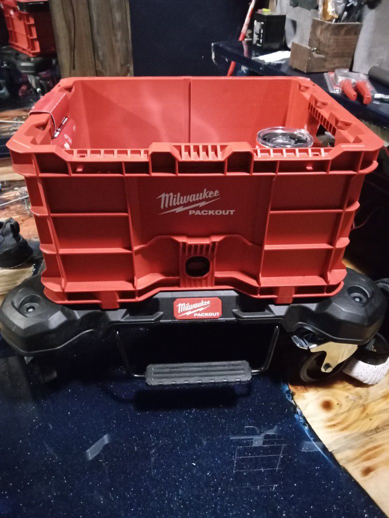 Milwaukee Crate Packout With Dolly And Tools