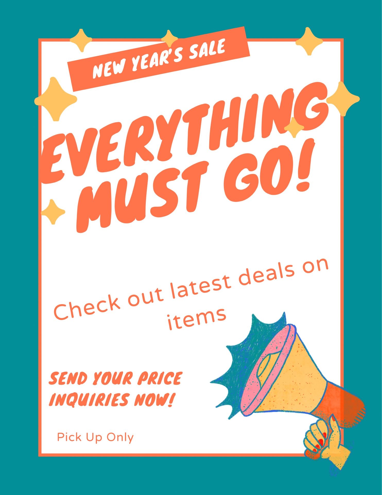 New Year’s Sale