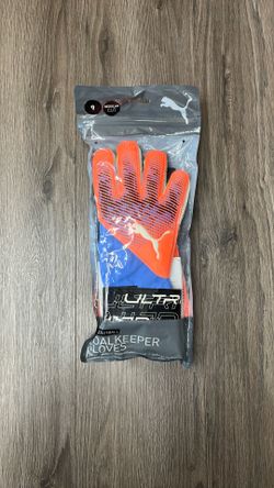 Goalie gloves size 9