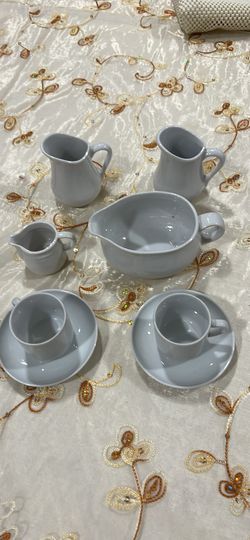 Vintage Set 8 Pcs Tea Porcelain Set