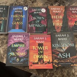 Throne Of Glass Book Series