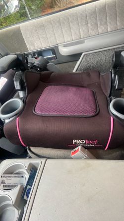 Toddler booster seat, pick up. E.   Side. Tacoma