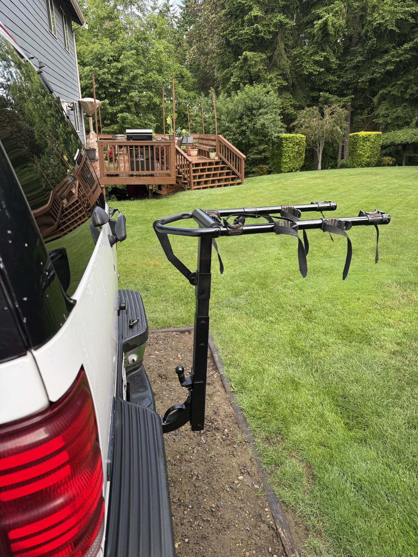 Allen 4 Bike Hitch Mounted Rack With Tilt