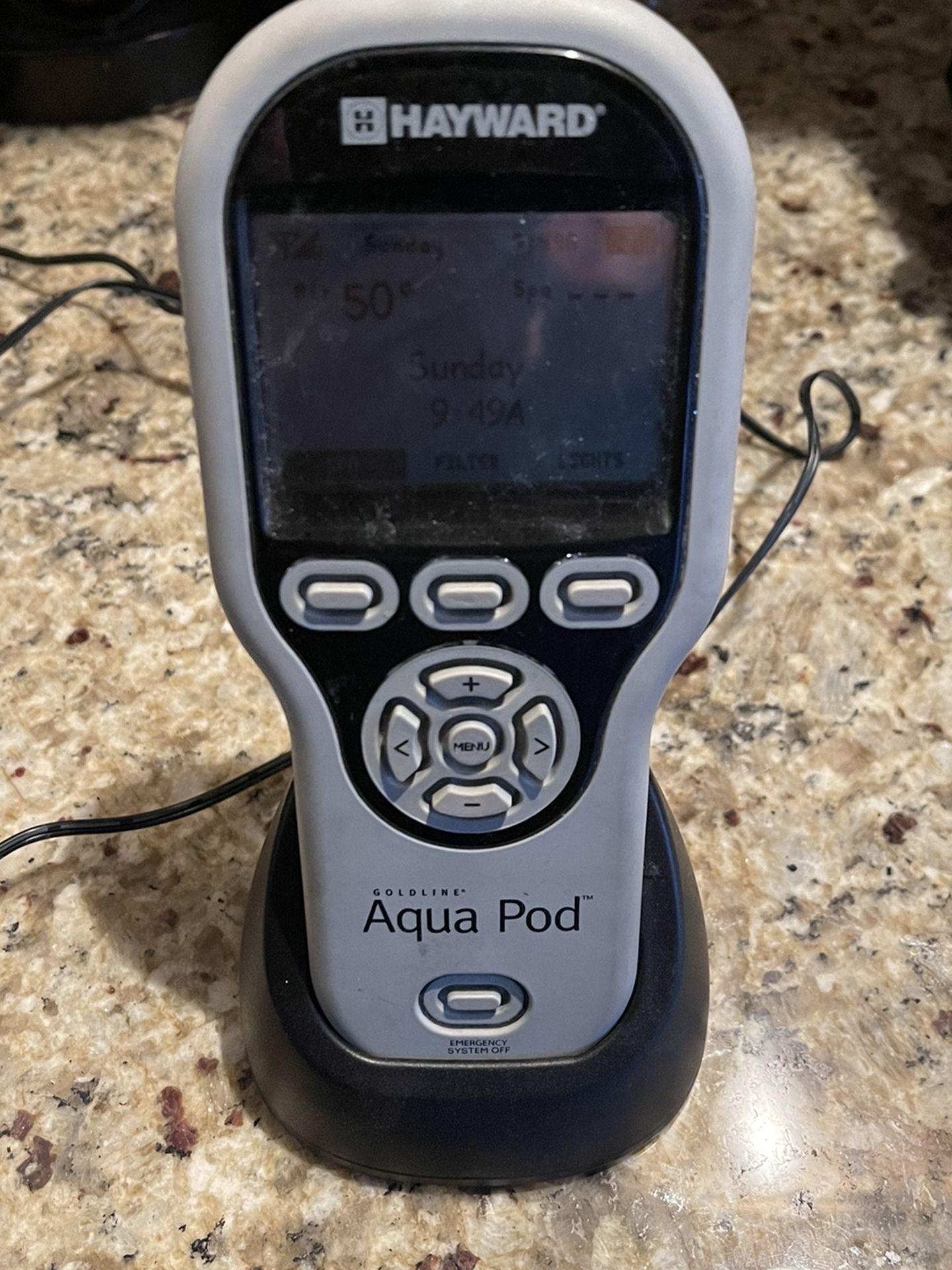 Hayward Aqua Pod Hot Tub Remote