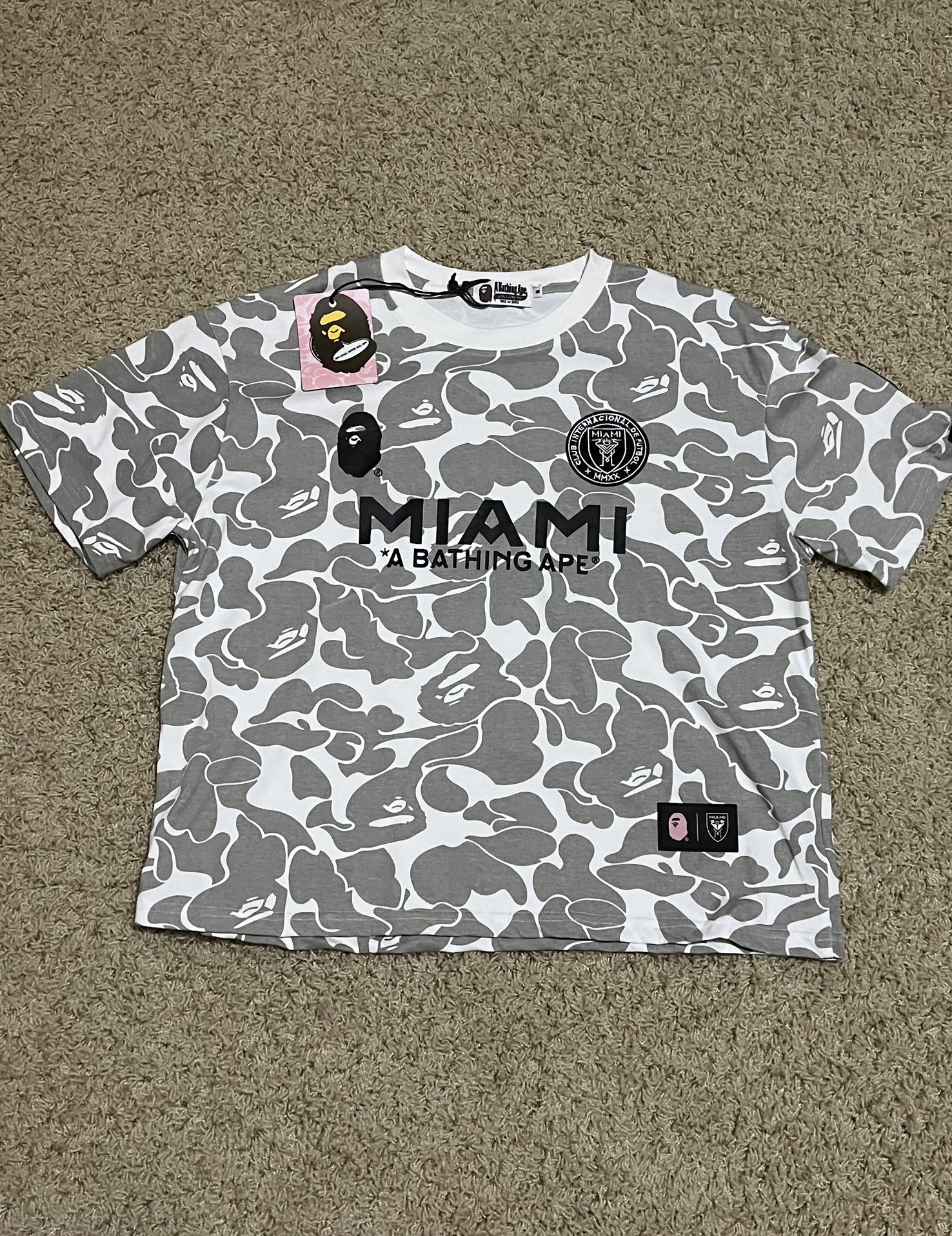 Inter Miami Bape Shirt/ Size M