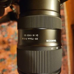 Tamron 28-75 G2 For Nikon Z Mirrorless 
