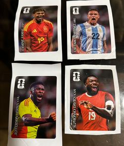 Coca Cola World Cup Panini Stickers Lamine Yamal