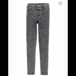 NWT✨ H&M  Girls Black washed out Skinny Pants For Sale !!!
