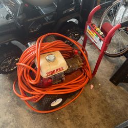 Pro Jet 2700 PSI Gas Powered Pressure Washer With Accessories