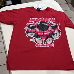 Red Squid games Streetwear Fashion Tshirt NWT SIZE L