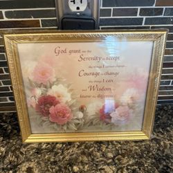 Inspirational/Religious 11”X 9-1/2”, New! $5