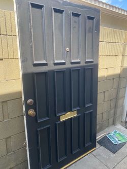 42” Solid Core Entry Door