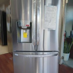 LG FRENCH DOOR STAINLESS STEEL REFRIGERATOR 