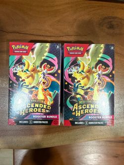 Pokemon Ascended Heroes Booster Bundle