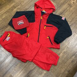 Vintage Marlboro Pants And Jacket Suit Comes In Small Travel Pouch 🌧