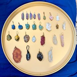 Artisan Crystal Pendants starting at $5