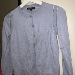 Banana Republic Blue Cardigan Sweater 