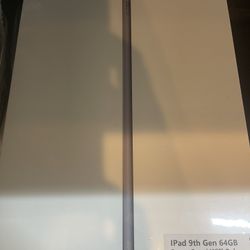 Brand New Sealed Apple iPad 9th Gen Sealed In box 64GB LATEST VERSION SPACE GRAY 