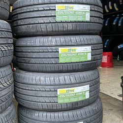 235/55R17 FOUR NEW TIRES WITH FREE ALIGNMENT 