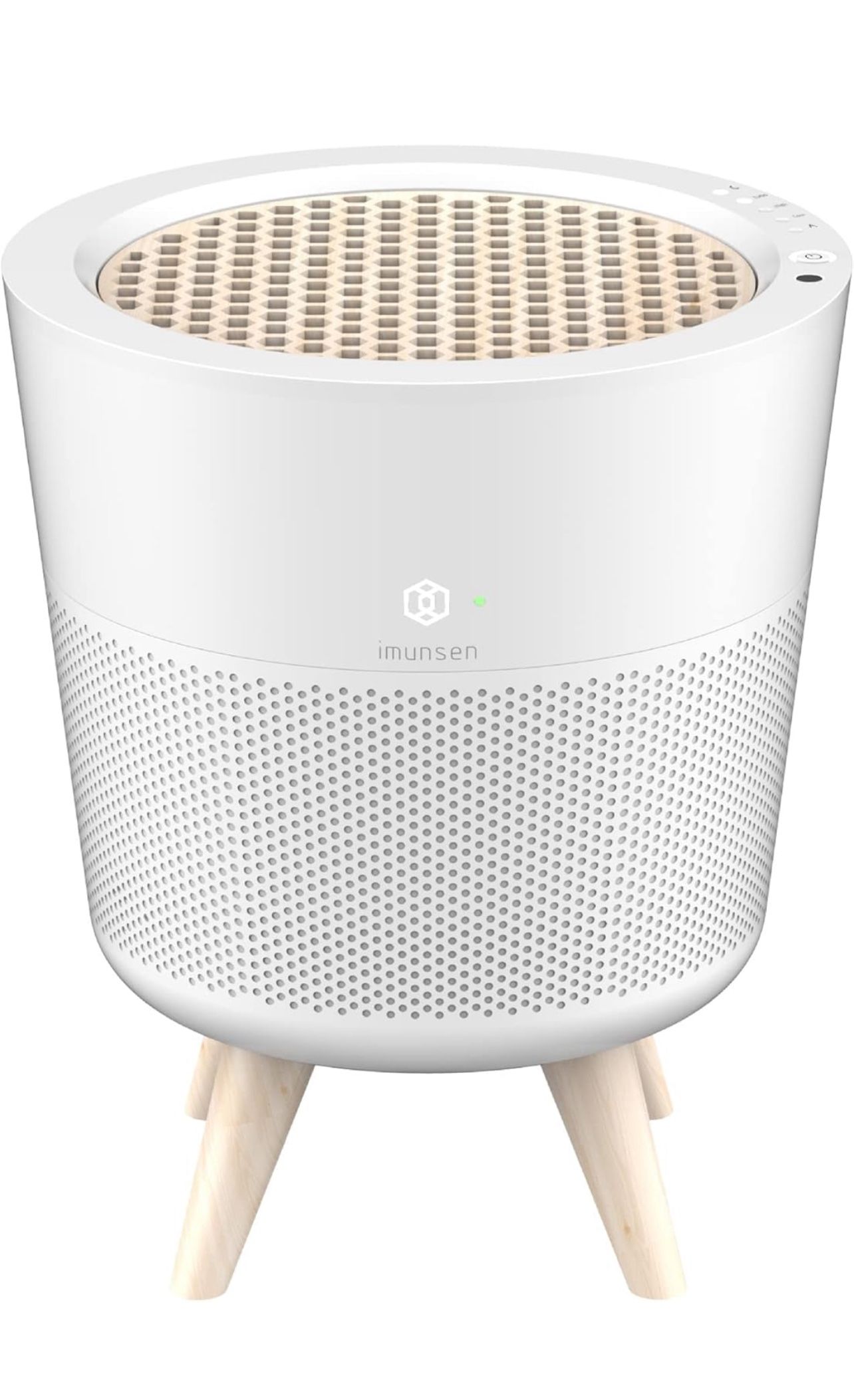 76) M-002W True HEPA 13 Filter Air Purifier for Home, Bedroom with Deodorization Filter, Quiet Auto Sleep Mode, 99.97% Pollen, Smoke, Office and Bedro