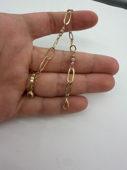 10KT Real Gold Fancy Bracelet for Women