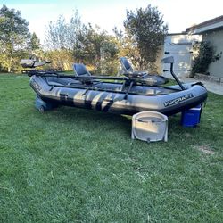 Flycraft X Pro Inflatable Fishing Boat w/ Motor
