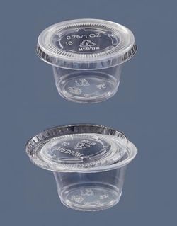 Disposable Portion Cups 0.75oz/3.25oz for Sauces & Samples