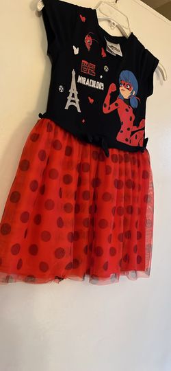 Vestido Miraculous size 6/8, en excelente condición