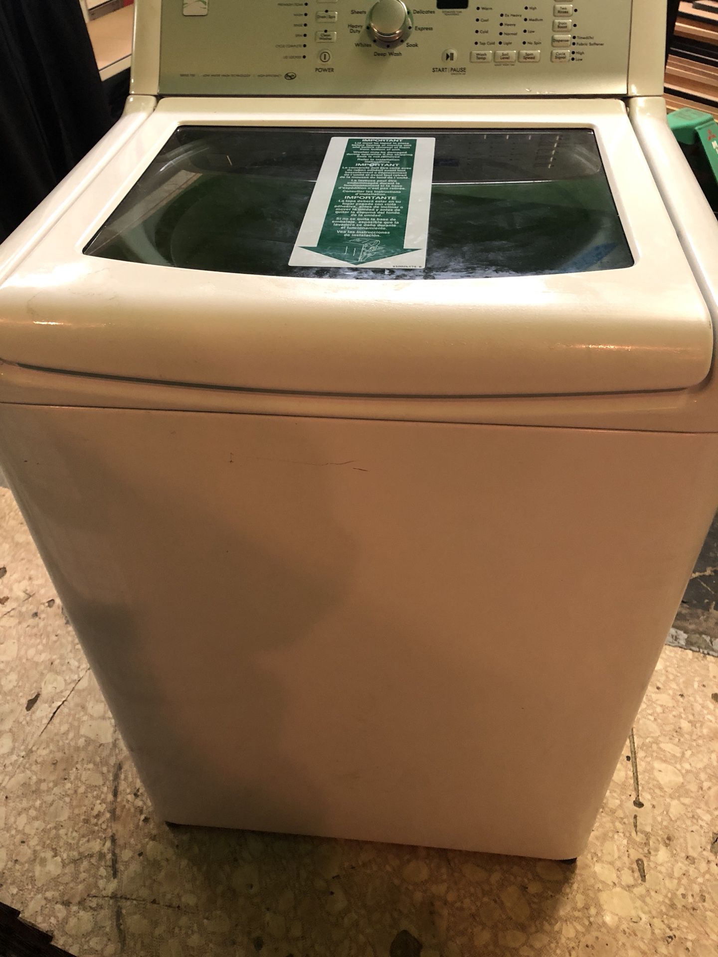 Used Kenmore washer