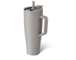 BrüMate Era Flip 40oz Tumbler with 100% Leakproof Covered Straw Lid | Hygienic Covered Straw | Insulated Stainless Steel Water Bottle with Handle | Cu