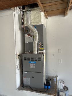 Midea 3ton central AC 454b