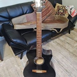 Eastman Acoustic Electric Guitar (PCH3-GACE-TBK)