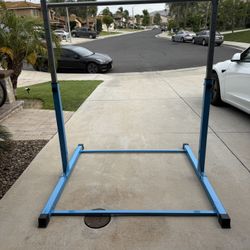 Anti Slip Adjustable Steel Gymnastics Bar