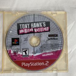 PS2 Tony Hawk’s American Wasteland