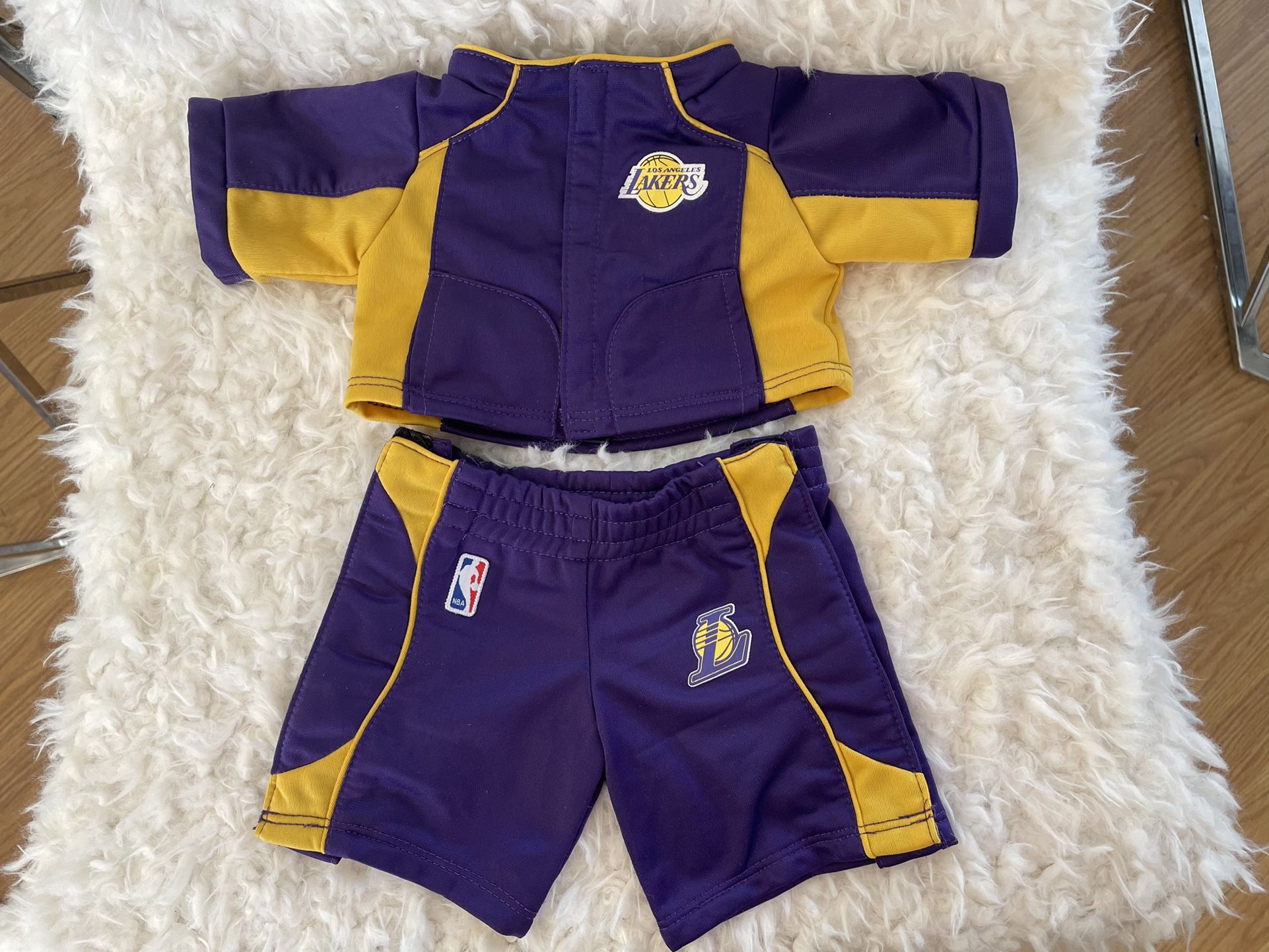 Lakers Build Bear Outfit