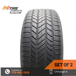 Set of 2 Used  8/32    265/50R20  107V  Bridgestone  Alenza AS Ultra