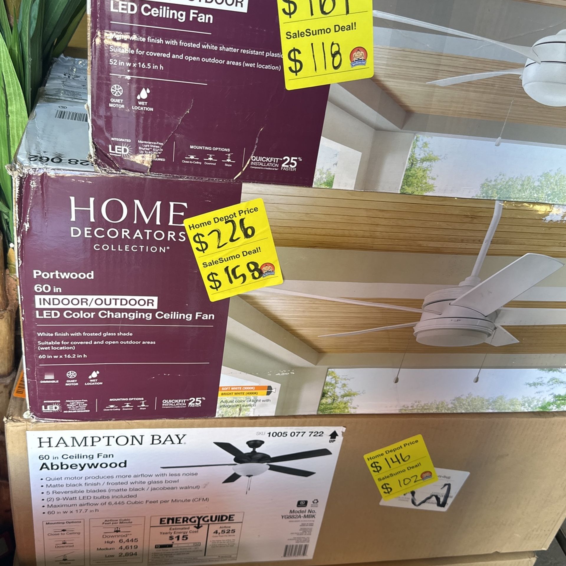 Home decorators collection, Portwood, 60 inch LED color changing Ceiling Fan, image size:1920x1920