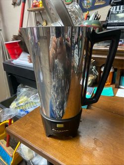 Vintage Kenmore percolator tested