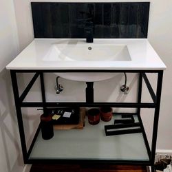 Bathroom Vanities 30"inch  ~$225ea Or $550 For All Three