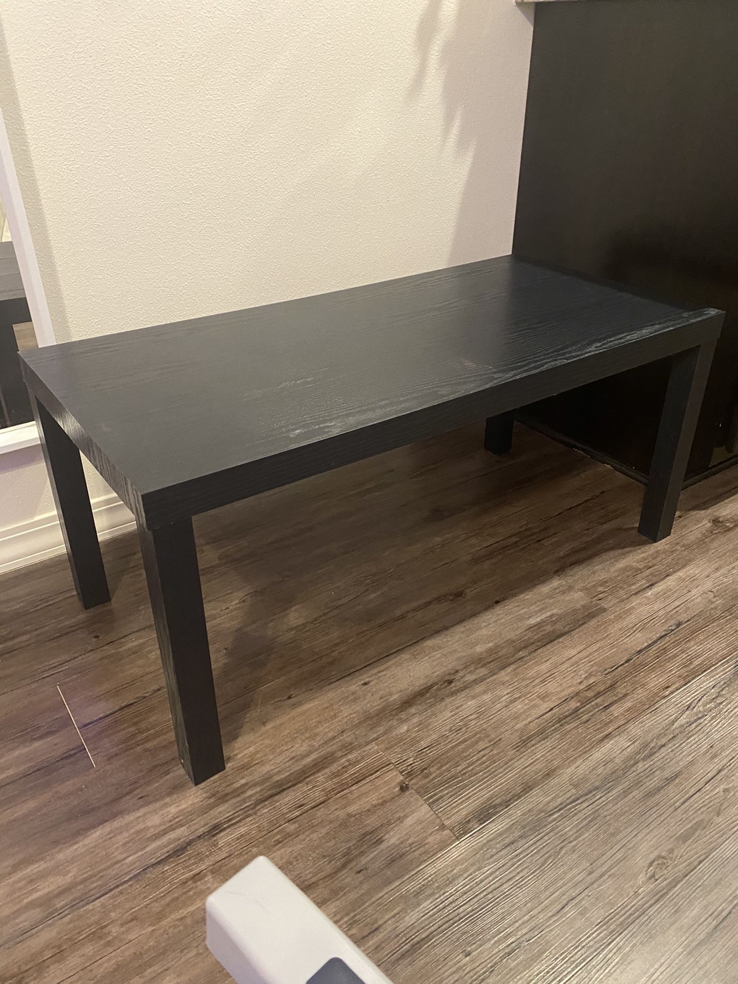 Black Coffee Table Easy Assembly