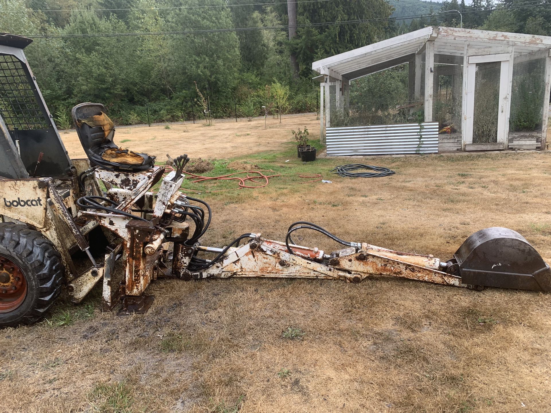 Skidsteer Backhoe Attachment