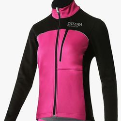 New with tags women’s Catena wind protector jacket with fleece lining and reflective strips size Large 