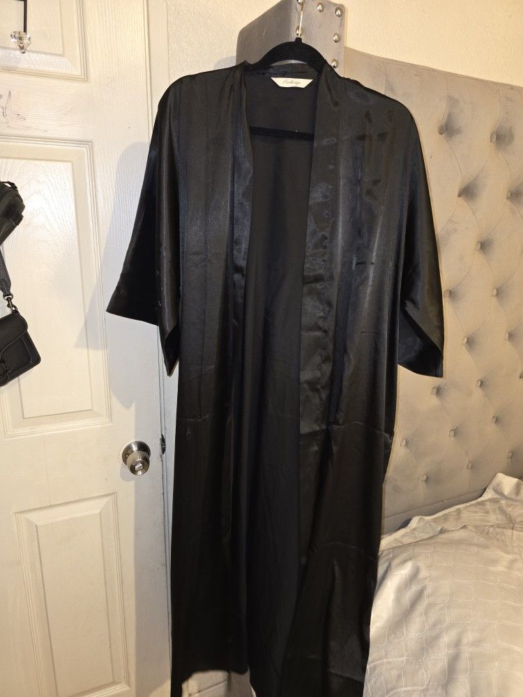 Large Silky Robe For Women