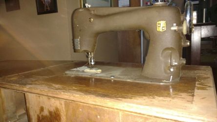 Montgomery Wards antique sewing machine