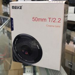 Meike 50mm T2.2 Cinema ASP C Sony E