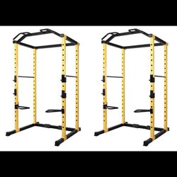 ‼️ Squat Rack Power Cage 1000lbs. max Load New In Box 📦 