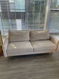 Sofa, Loveseat, 2 bar stools